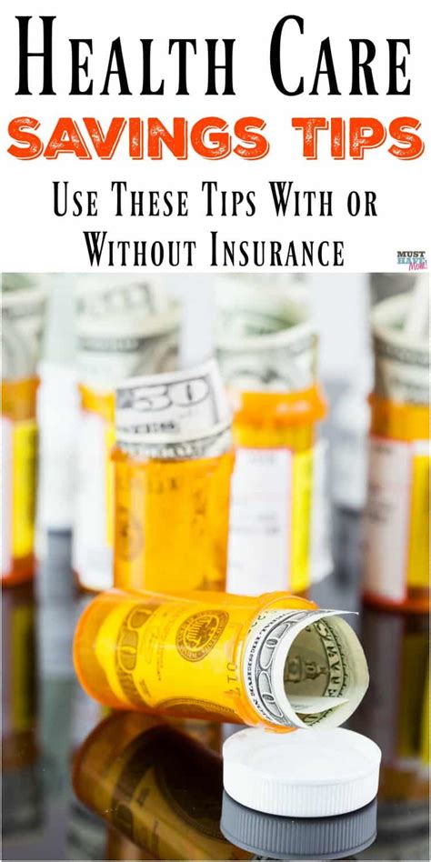 Health Care Savings Tips With Or Without Insurance Must Have Mom
