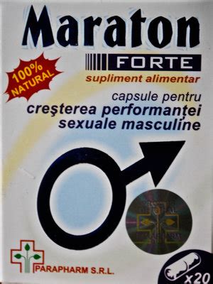 Maraton forte, 4 capsule, parapharm. Maraton Forte