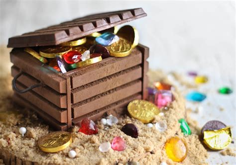 Musings And Crafting Crafting An Edible Treasure Chest