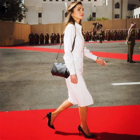 Queen Rania Attended The Opening Of Jordanian Parliament