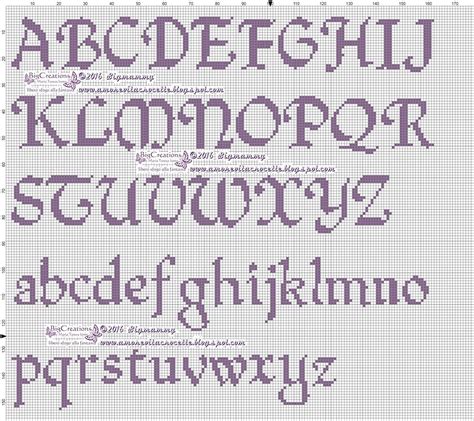 Etamin Harf şablon Cross Stitch Letter Patterns Cross Stitch Letters