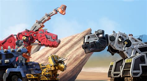 Exclusive Look Dreamworks Dinotrux Rotoscopers