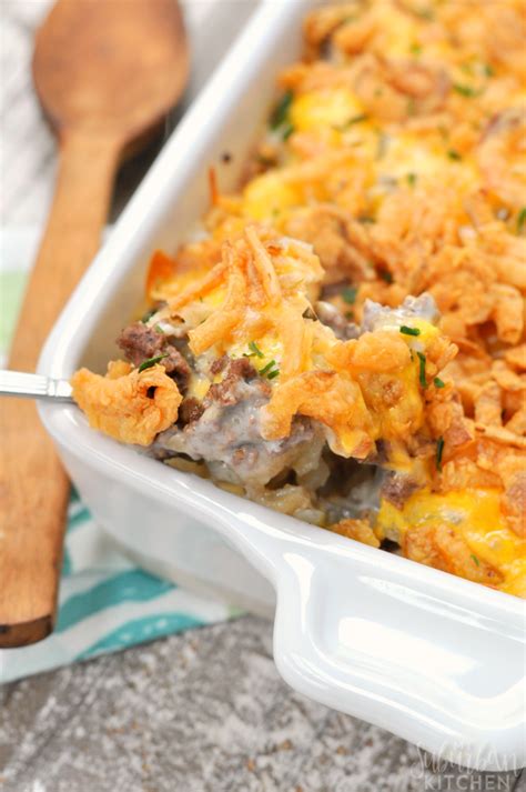 You saved tatertot casserole to your favorites. Tater Tot Casserole - My Suburban Kitchen