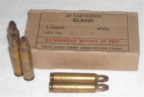 556mm Nato Na Blank 100 Rounds X Products Ammunition 2797860