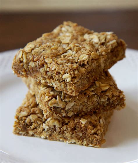 Look for high fiber recipes that mimic your old favorites. Gluten-Free Oatmeal Protein Bars | POPSUGAR Fitness