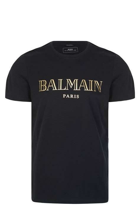 Balmain Balmain Paris Logo T Shirt Clothing From Circle Fashion Uk