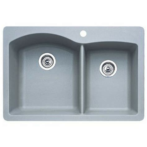 Searching for blanco sink reviews? Blanco Diamond 33" x 22" Bowl Drop-In Kitchen Sink ...