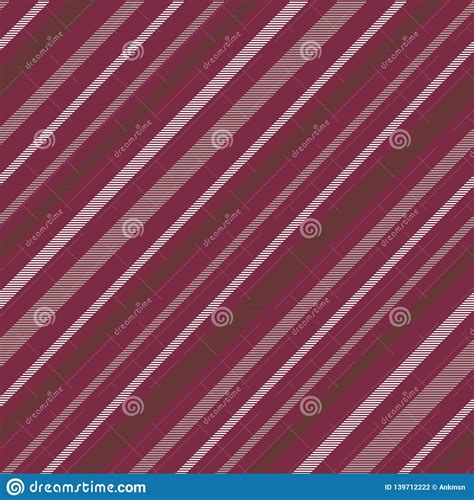 Striped Lines Diagonal Fabric Texture Stock Vector Illustration Of