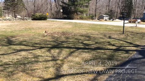 To do that, the first thing that i have to do is go to the lever over there and turn it from the off position to the on position. Till up the yard and grass to plant a newly seeded lawn ...