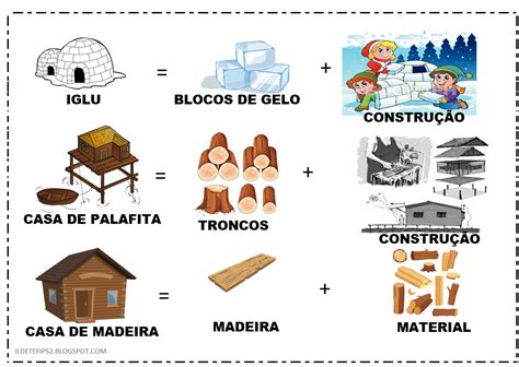 Atividades Tipos De Moradias 1 Ano