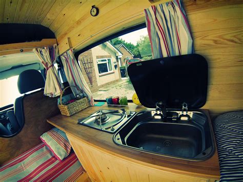 This graphic and top photo courtesy ford motor co. My Ford Transit t280 2008 Camper Conversion | Camper van ...