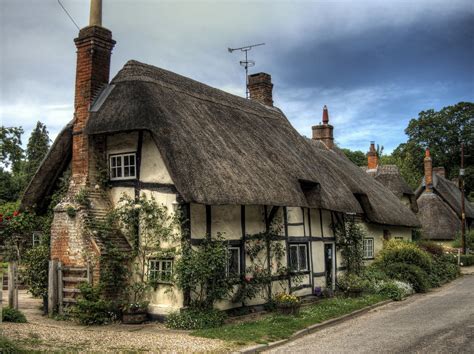 Thatched Cottage In Wherewell Hampshire Flickr Photo Sharing