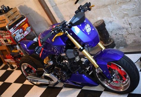 Heavily Customized 2014 Honda Grom Bike Urious