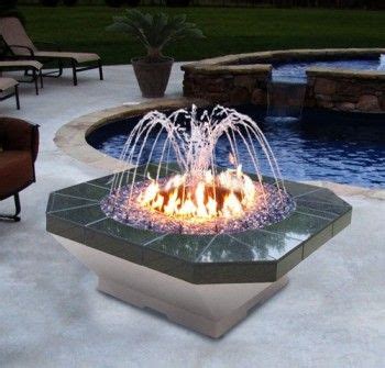 Make sure to read our article on the 5 do's & don't when using a fire pit on a wood deck before placing any fire pit on your deck. The Gemini square Fire Pit and Water Fountain with light ...