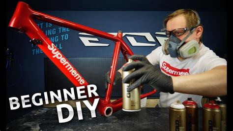 Spray Paint A Bike At Home With Supreme Quality Diy Youtube In 2020