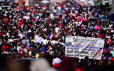 Bloody Sunday Remembered Selma 50th Anniversary March Sees Thousands