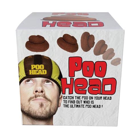 Poo Head Practical Joke Buy Online At Qd Stores