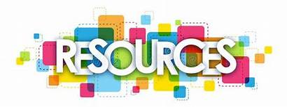 Resources Banner Useful Letters Colorful Recursos Vettore