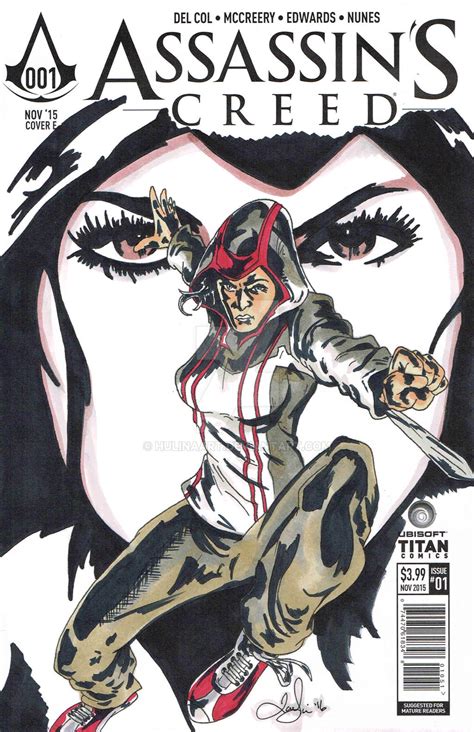 Assassins Creed Comic Sketch Cover By Hulinaart On Deviantart