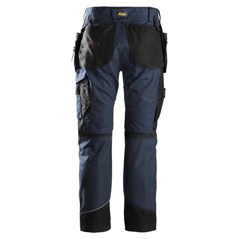 Snickers Ruffwork Holster Pockets Work Trousers Navy Black Available Online Caulfield