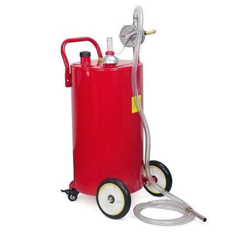 35 Gallon Gas Fuel Diesel Caddy Transfer Portable Jerry Dispense Tank W