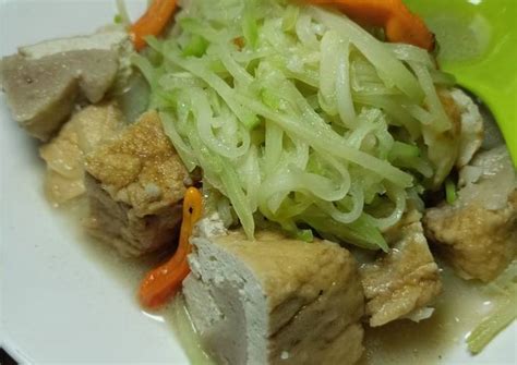 Resep tahu bakso semarang khas bu pudji ungaran yg terkenal enak! Resep Oseng jipan tahu bakso oleh diah arumsasi - Cookpad
