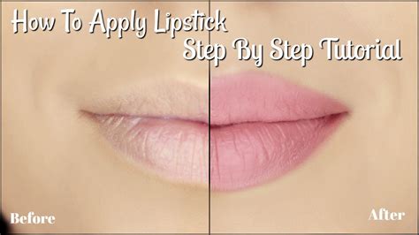 How To Apply Lipstick Tutorial 5 Easy Steps Liquid Lipstick Youtube