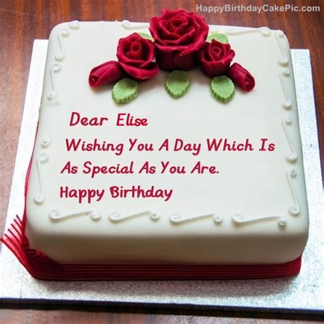 ️ Best Birthday Cake For Lover For Elise