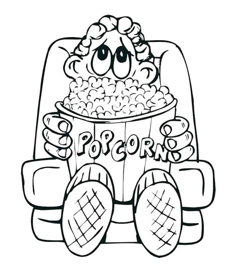Use the download button to view the full image of dog. Popcorn Coloring Pages Printable at GetColorings.com ...