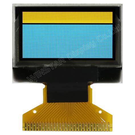 Color Oled Display Dual Color Oled Display Graphic Oled Color Display