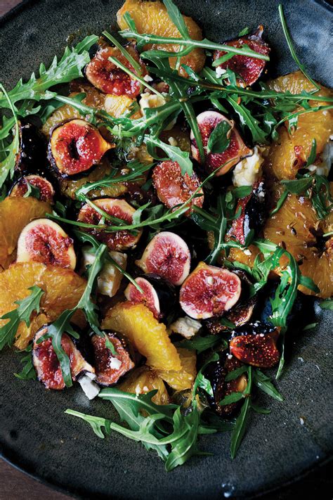 Caramelized Fig Orange And Feta Salad Nuvo