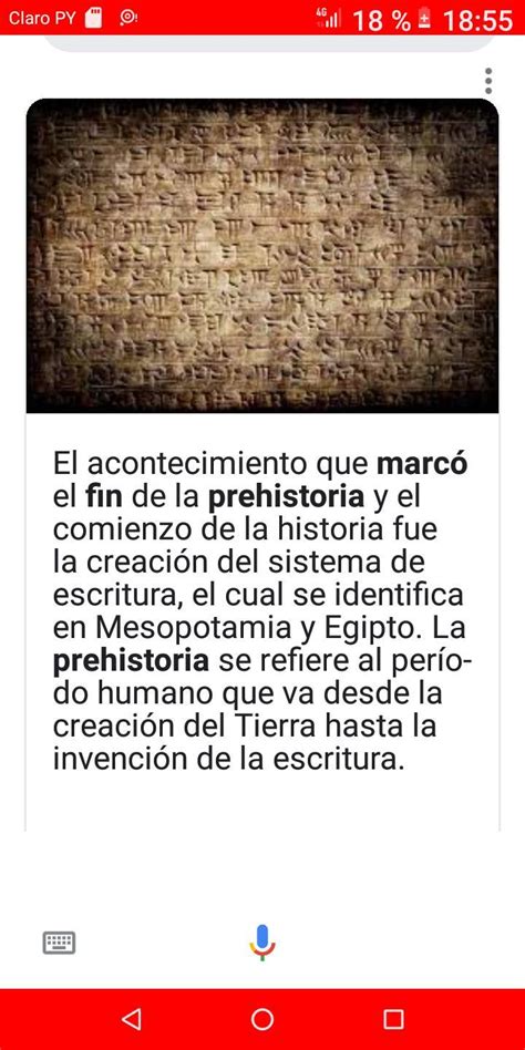 Hecho Que Marcó El Fin De La Prehistoria Brainlylat