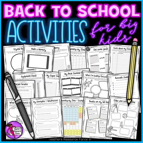 Maybe you would like to learn more about one of these? Back to School: Get To Know Me Activities for Teens