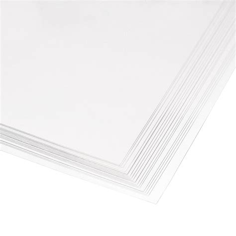 Sourcing Map Mm Thick A Size Clear Pvc Sheet Mm X Mm