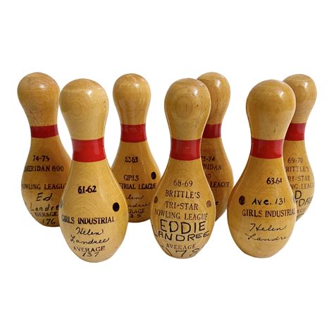 Vintage Bowling Pin Trophy Etsy