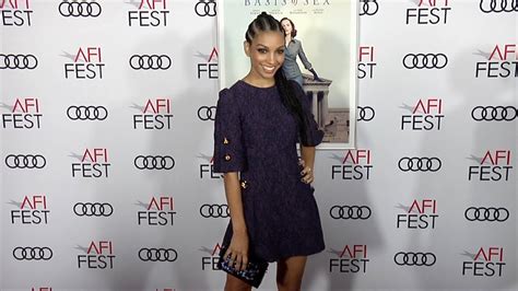 corinne foxx 2018 afi fest opening night on the basis of sex world premiere youtube
