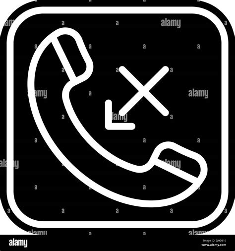 Phone Missed Call Stock Vector Image And Art Alamy