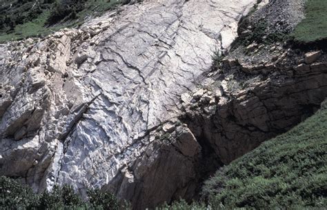 Small Normal Faults On Outer Hinge Of Fold Geology Pics