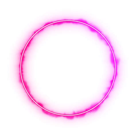 Neon Circle Neon Circle Border Neon Circle Effect Neon Png And