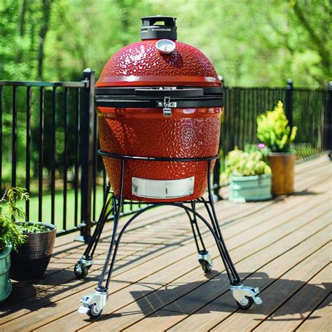 Kamado Joe Classic Ii 18 Inch Stand Alone Ceramic Grill With Large Cart