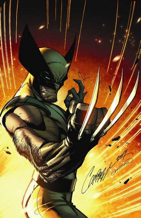 Wolverine By J Scott Campbell Wolverine Art Wolverine Poster