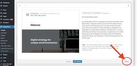 Ini terjadi karena hpnya pernah hilang.,. Cara Menghapus Theme Wordpress - Kumpulan Catatan