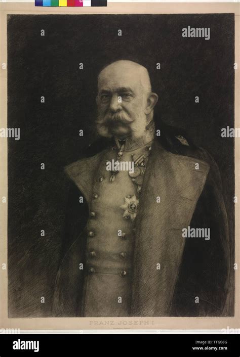 Franz Joseph I Emperor Of Austria Picture In The Service Uniform Of A