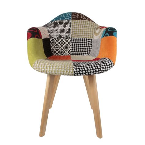 Proantic le plus important catalogue d'antiquités pour acheter des fauteuils anciens. Fauteuil scandinave patchwork