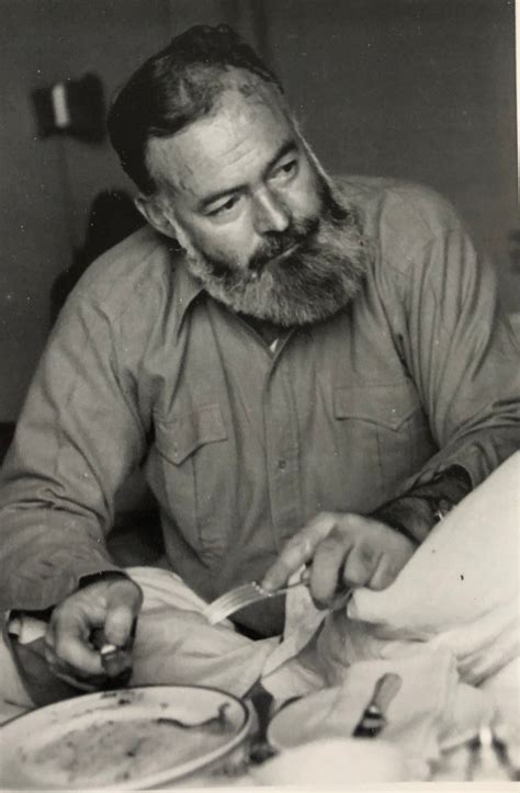Ernest Hemingway At Londons Dorchester Hotel Photo Litho Measures 5
