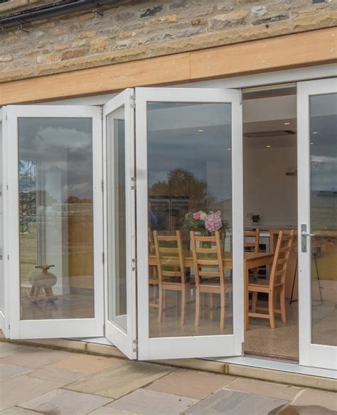 Bespoke Timber Bifold Patio Exterior Hardwood Doors Supplied And Fitte