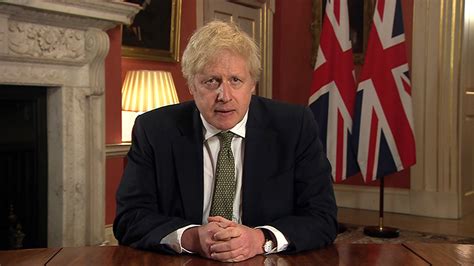 Uk Prime Minister Boris Johnson Announces National Lockdown For England