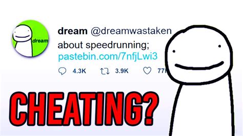 Dream Admits To Cheating In Minecraft Youtube