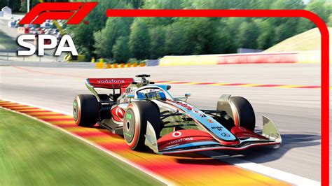 F1 2022 Spa Francorchamps Lewis Hamilton Onboard Lap Assetto Corsa