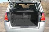 Zafira Storage Space Pictures